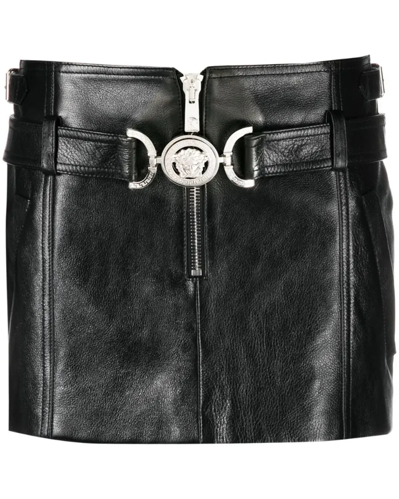 Versace Medusa Minirock - Schwarz Schwarz