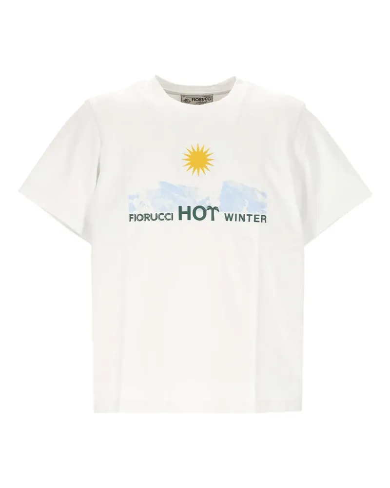 Fiorucci Hot Winter T-Shirt - Weiß Weiß