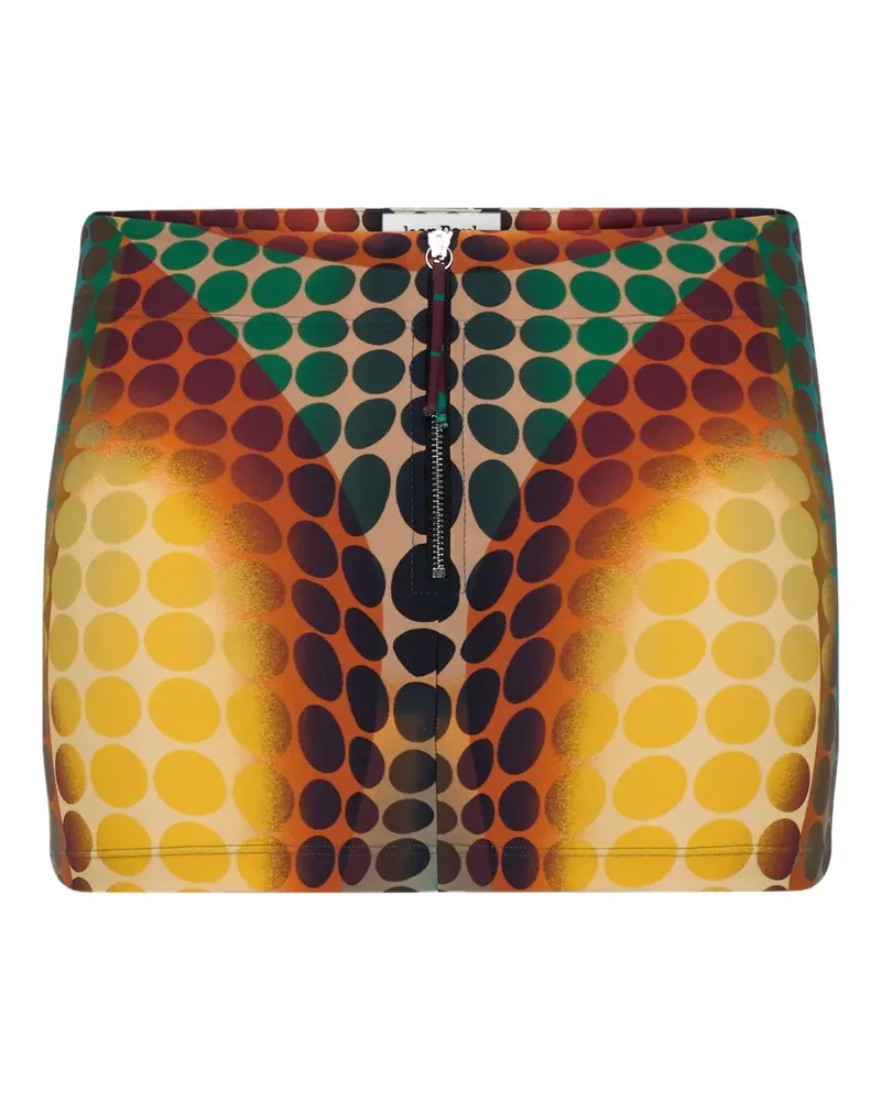 Jean Paul Gaultier Minirock mit Reißverschluss - Gelb Gelb