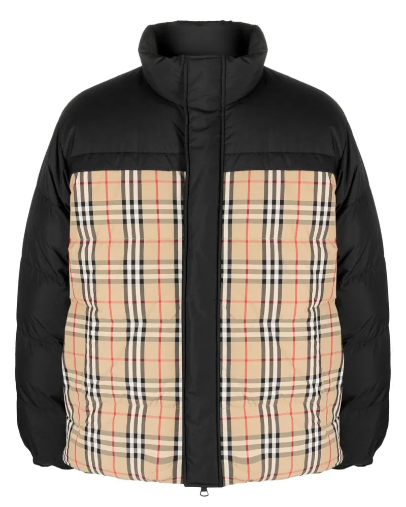 Burberry Wendbare Steppjacke - Schwarz Schwarz