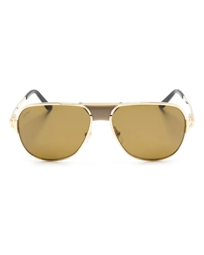 Cartier Santos de Cartier Pilotenbrille - Gold Gold