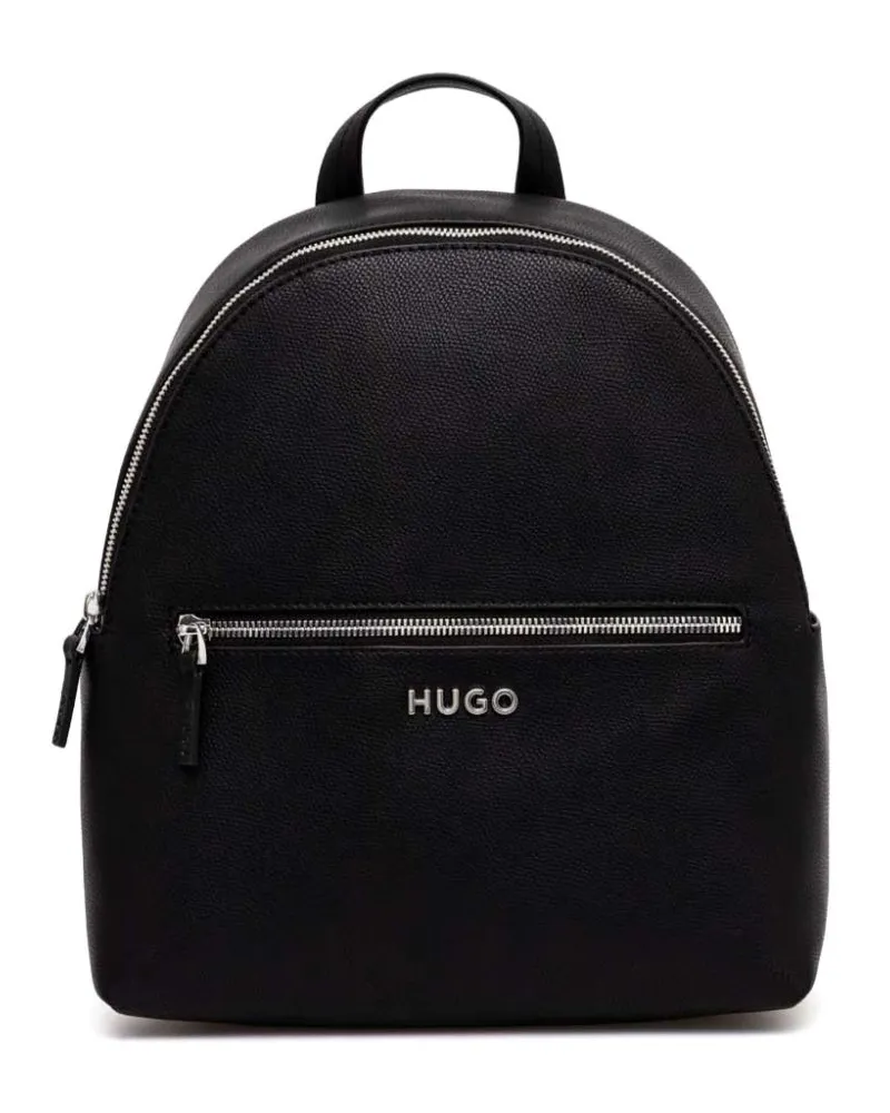 HUGO BOSS Rucksack mit Logo - Schwarz Schwarz
