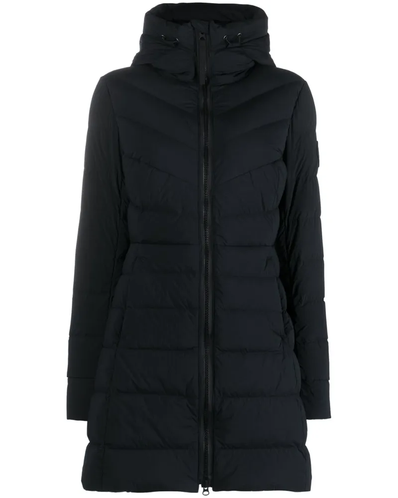 Canada Goose Gefütterter Clair Kapuzenmantel - Schwarz Schwarz