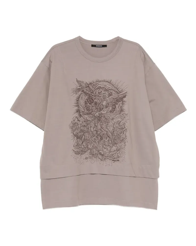 SONGZIO Archangel Ghost T-Shirt - Braun Braun