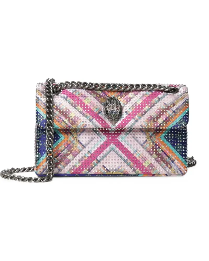 Kurt Geiger Kensington Tasche aus Stoff 17cm - Violett Violett