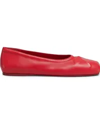 Marni Ballerinas mit niedrigem Absatz Rot