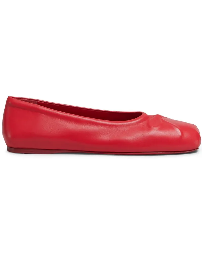 Marni Ballerinas mit niedrigem Absatz - Rot Rot