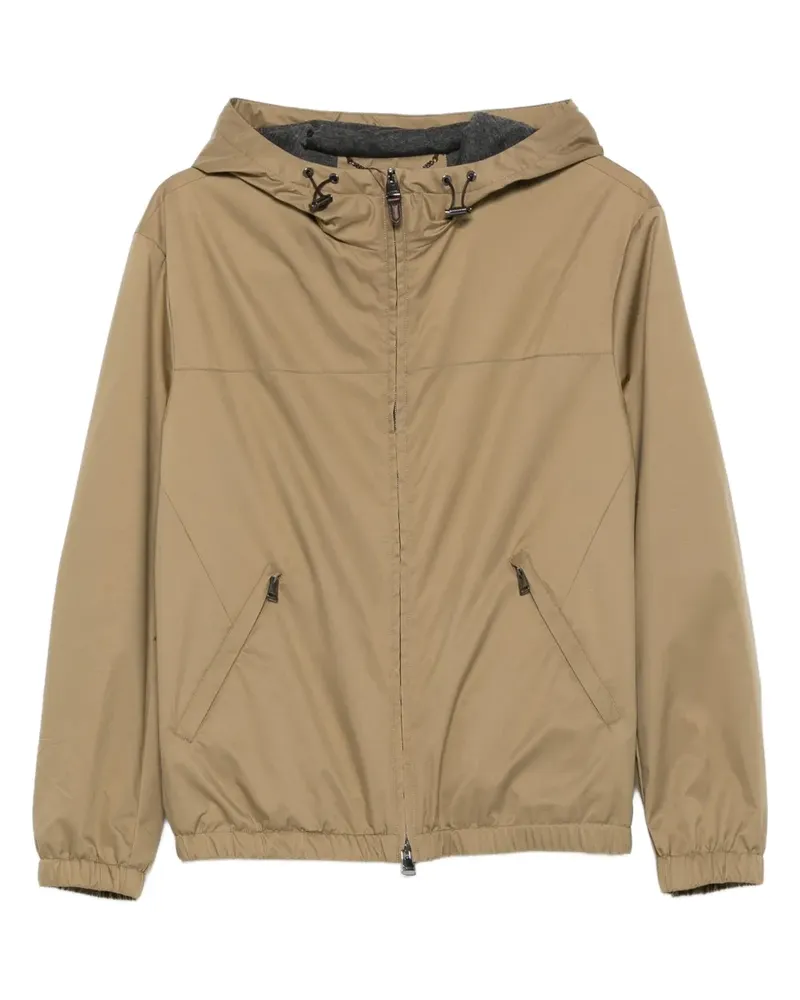 Canali Jacke mit Reißverschluss - Grün Grün