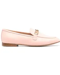 Casadei Loafer mit Logo-Schild Rosa