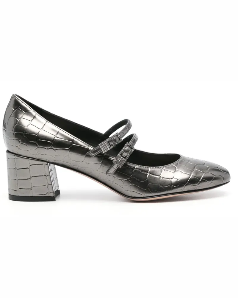 Le Silla Danielle Pumps 50mm - Silber Silber