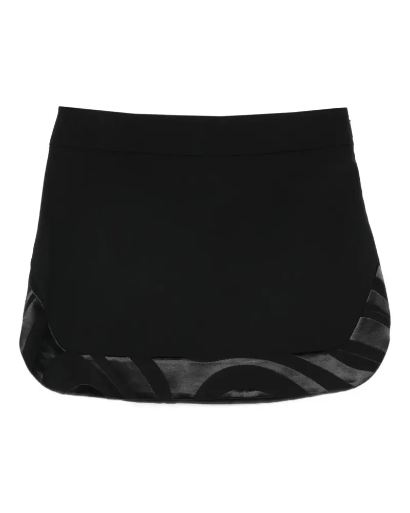 Emilio Pucci hem-pattern skirt - Schwarz Schwarz