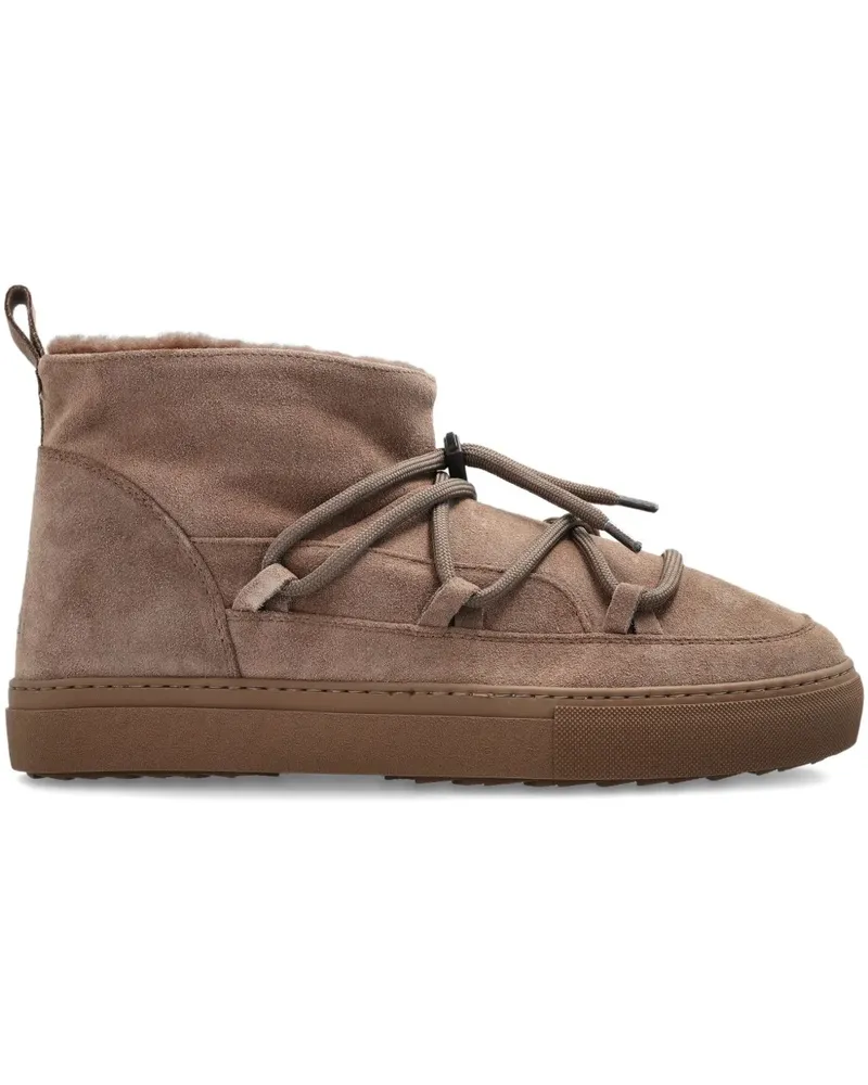 INUIKII Schnürstiefel aus Wildleder - Braun Braun