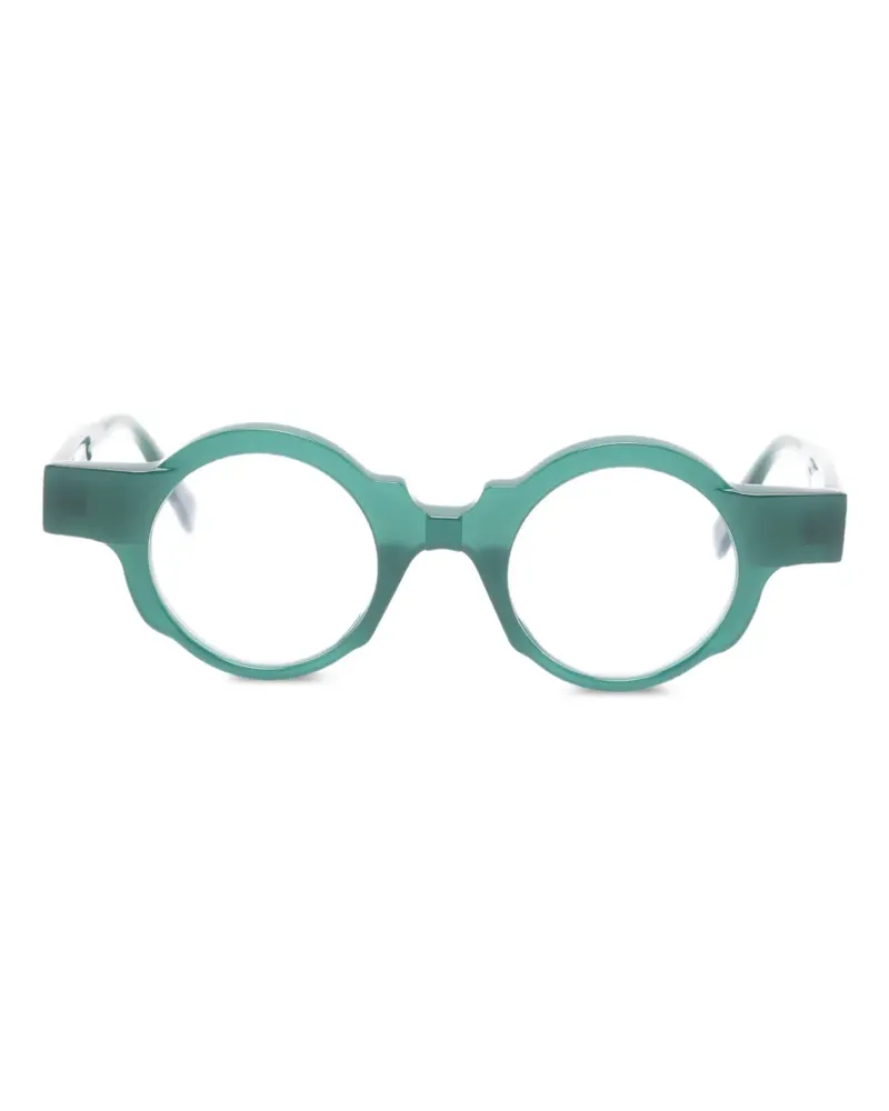 KUBORAUM Brille mit rundem Gestell - Grün Grün