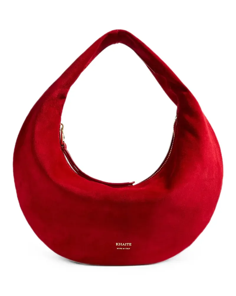 KHAITE suede bag - Rot Rot