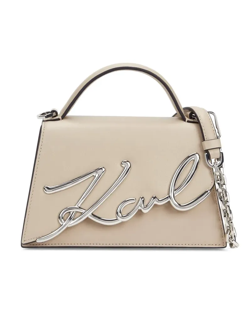 Karl Lagerfeld Kleine K/Signature Tote Bag - Nude Nude