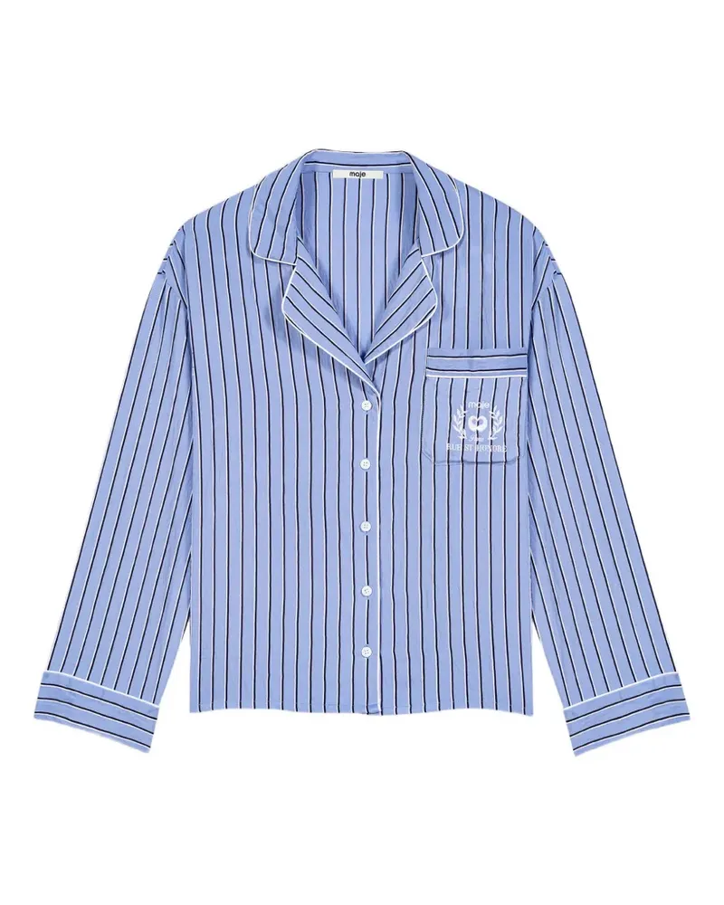 Maje striped shirt - Blau Blau