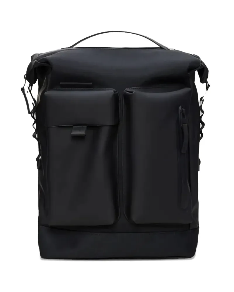 RAINS Otaru pocket backpack - Schwarz Schwarz