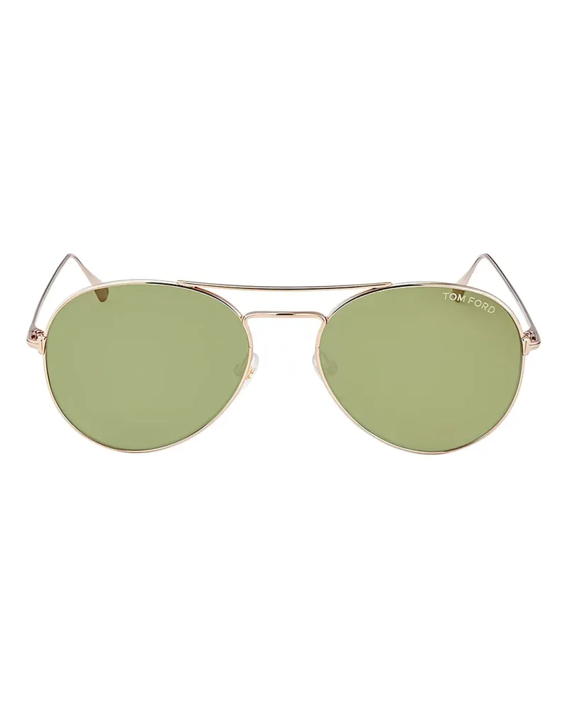 Tom Ford Getönte Pilotenbrille - Gold Gold