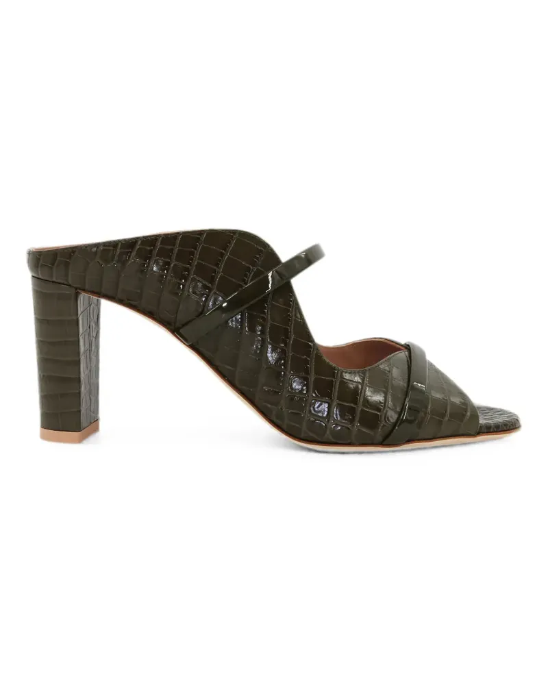 Malone Souliers Norah Sandalen mit Krokomuster - Grün Grün