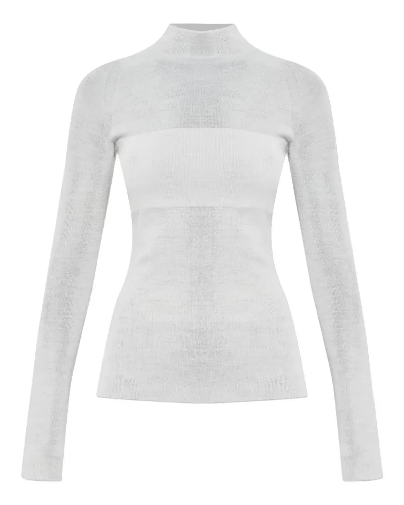 Versace Langärmeliger Rollkragenpullover - Nude Nude