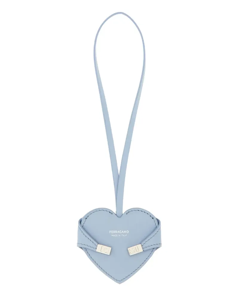 Ferragamo Hug Spiegelanhänger mit Herzschnalle - Blau Blau
