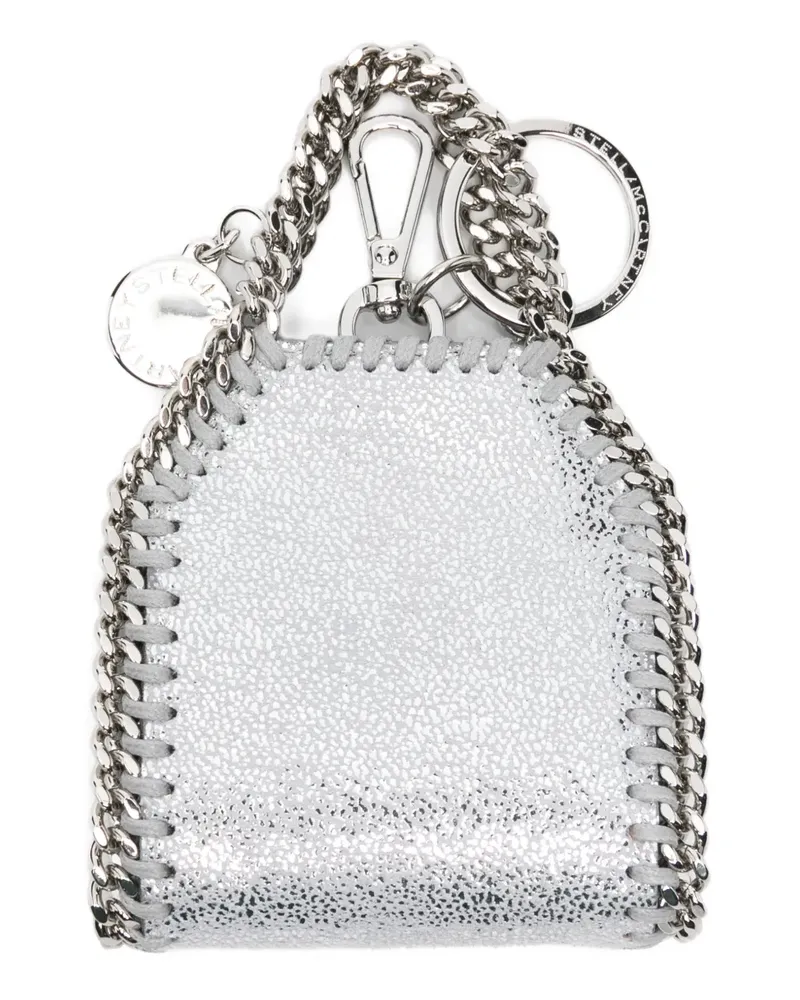 Stella McCartney Falabella airpods case keyring - Silber Silber