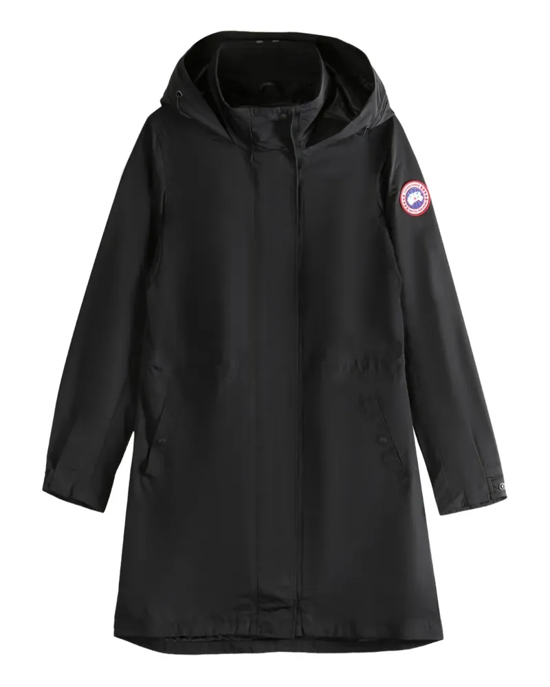 Canada Goose hooded coat - Schwarz Schwarz