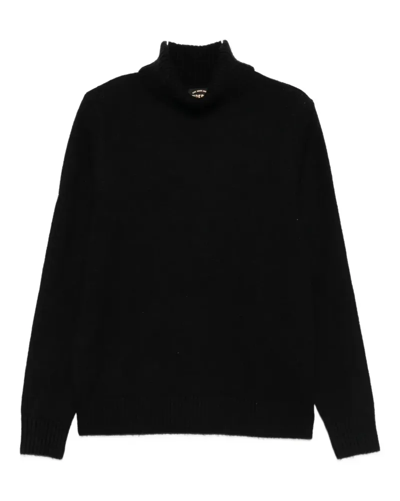 Superdry. roll-neck sweater - Schwarz Schwarz