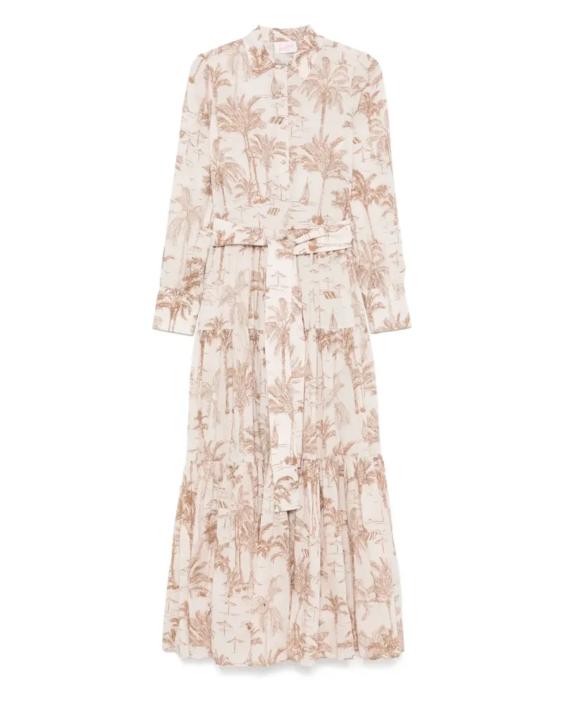 MC2 Saint Barth Klassisches Maxikleid - Nude Nude