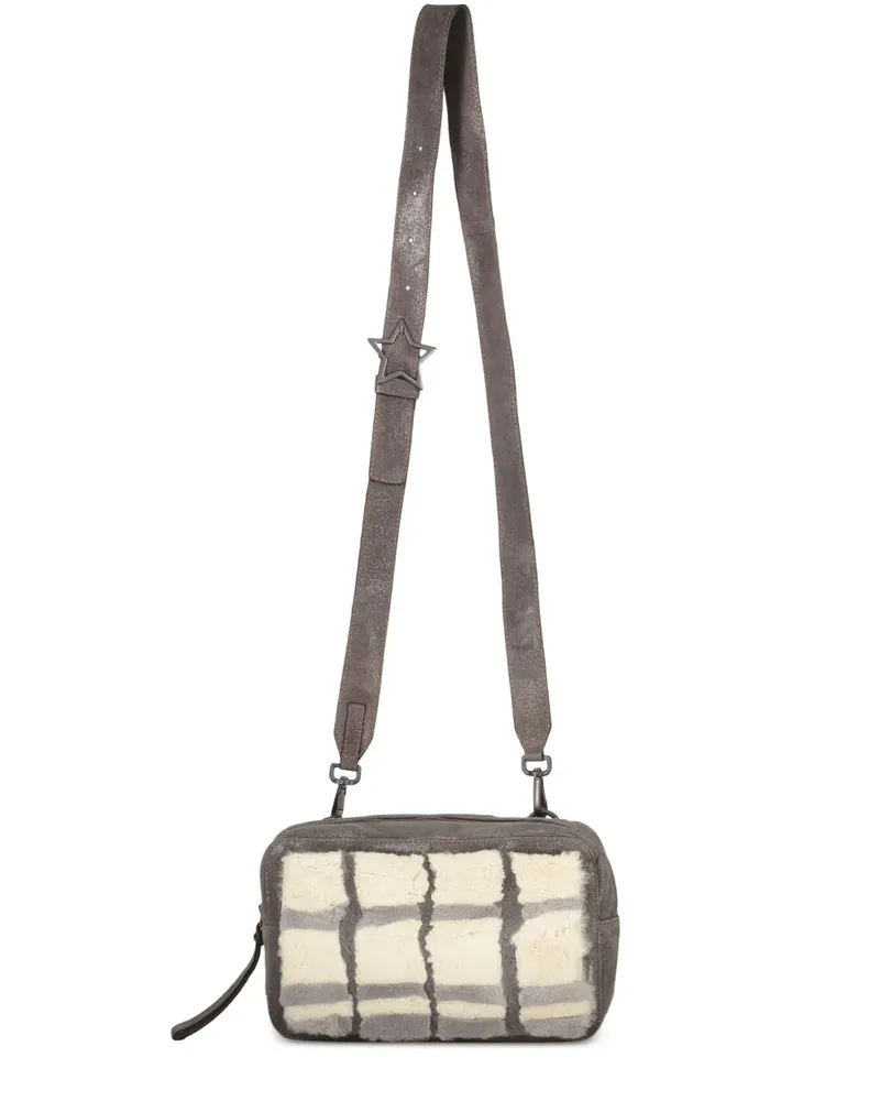 Lorena Antoniazzi Schultertasche aus Leder - Weiß Weiß