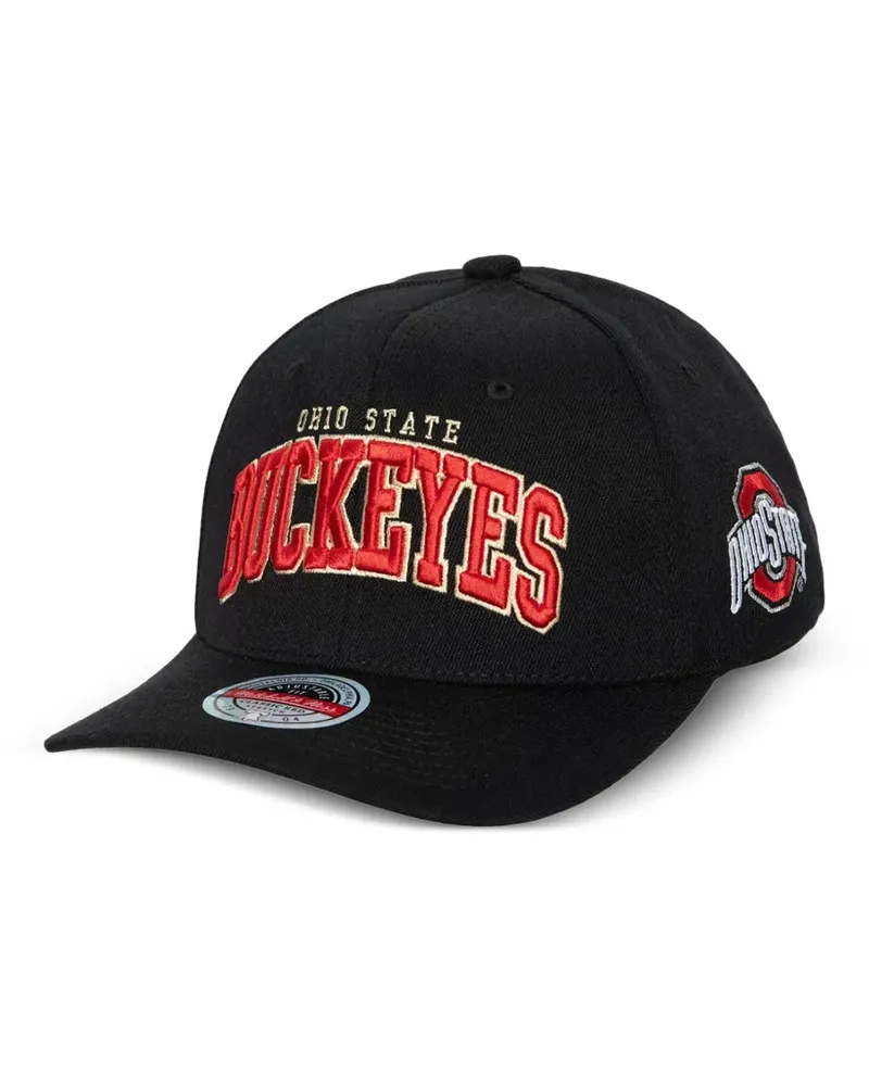 Mitchell & Ness Hut mit Stickerei - Schwarz Schwarz