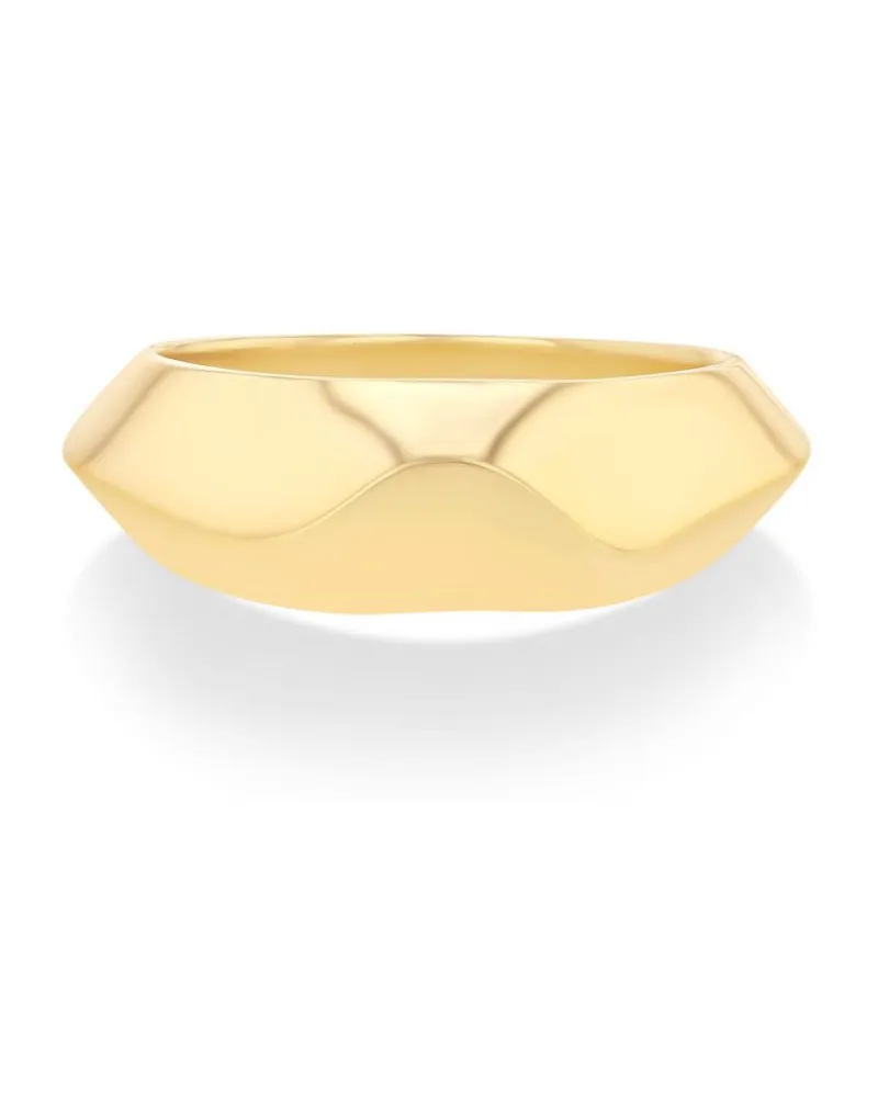 Lizzie Mandler 18kt Wave Gelbgoldring Gold