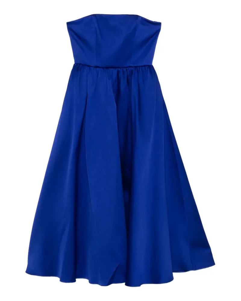 Roland Mouret strapless A-line dress - Blau Blau