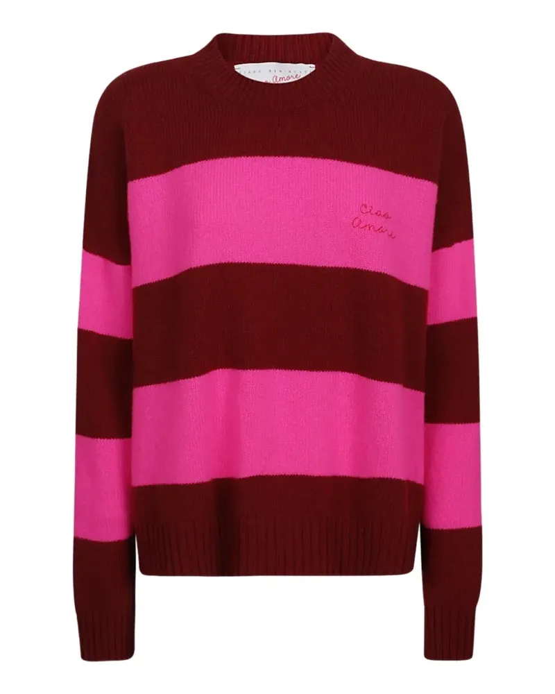 Giada Benincasa Gestreifter Greenwich Pullover - Rot Rot