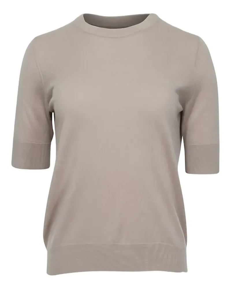 arch4 short-sleeve knitted T-shirt - Nude Nude