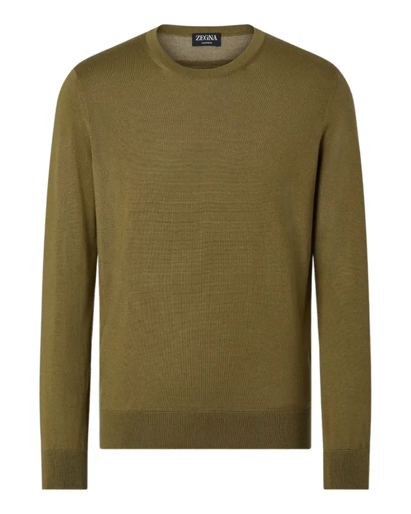 Ermenegildo Zegna Pullover mit Rundhalsausschnitt - Grün Grün