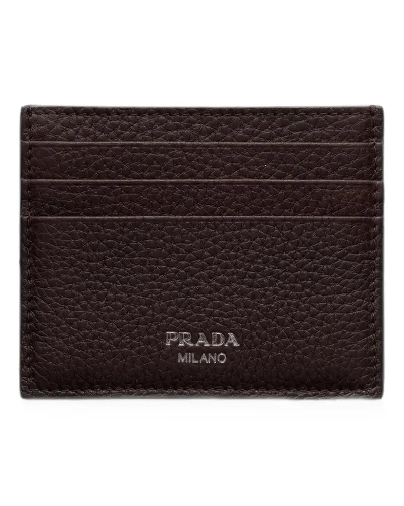 Prada leather card holder - Braun Braun