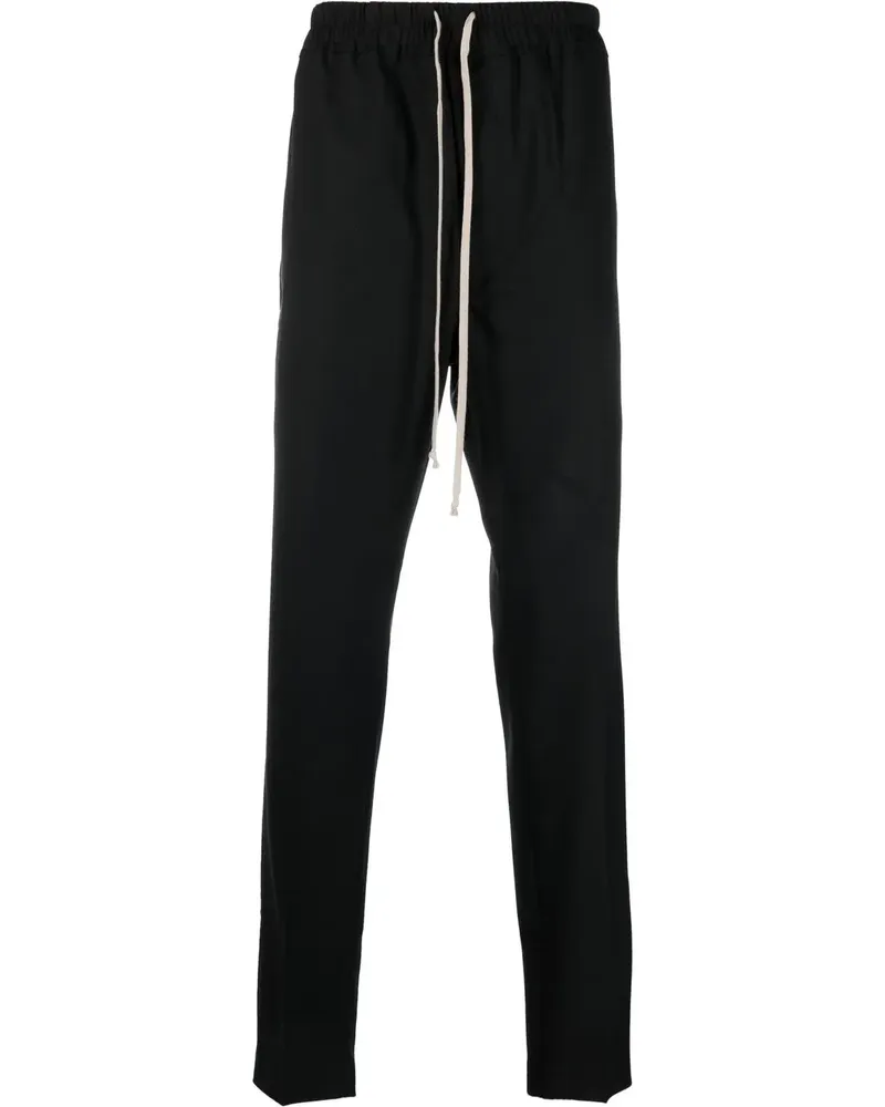 Rick Owens Schmal zulaufende Jogginghose - Schwarz Schwarz