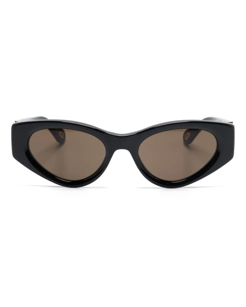 Chloé Marcie Sonnenbrille - Schwarz Schwarz