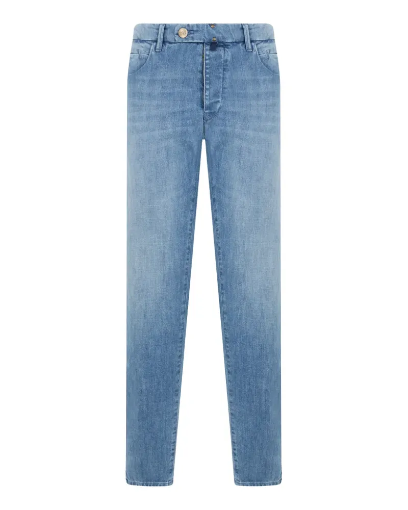 Slowear faded-effect straight-leg jeans - Blau Blau
