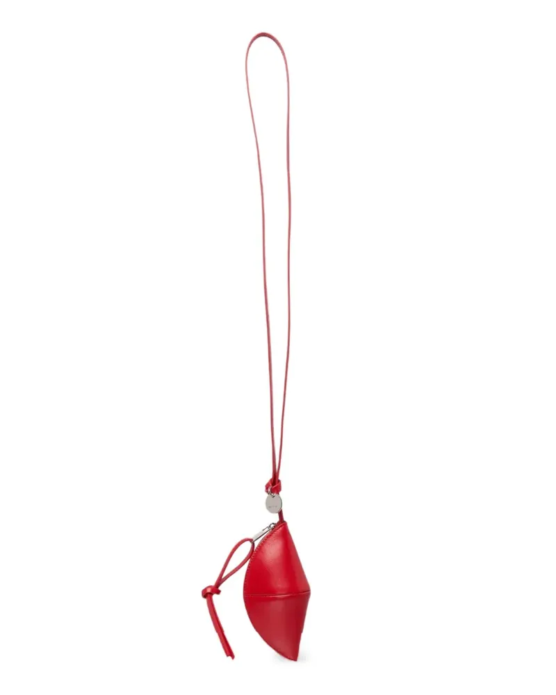 Jil Sander Curve Clutch - Rot Rot