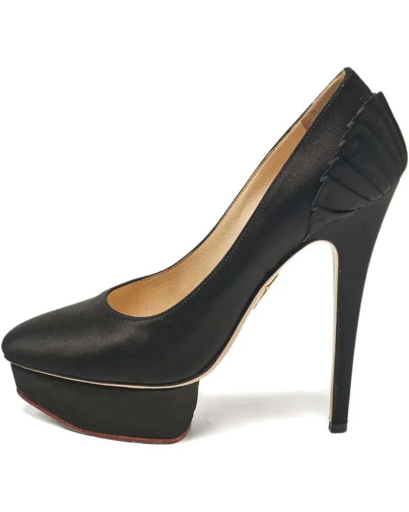 Charlotte Olympia Pre-owned Pumps mit Plateau - Black Black
