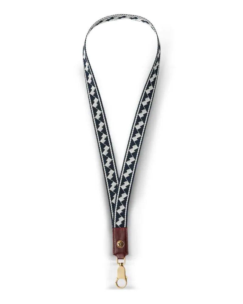 Versace ribbon keychain - Blau Blau