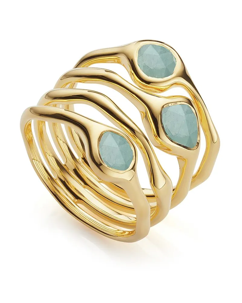 Monica Vinader Siren Ring - Gold Gold