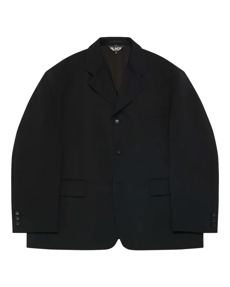 Comme des Garçons single-breasted wool blazer - Schwarz Schwarz