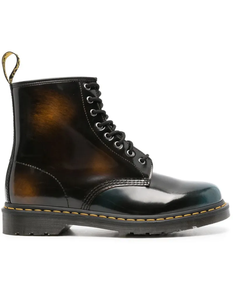 Dr.Martens 1460 Brush Off Stiefel - Schwarz Schwarz