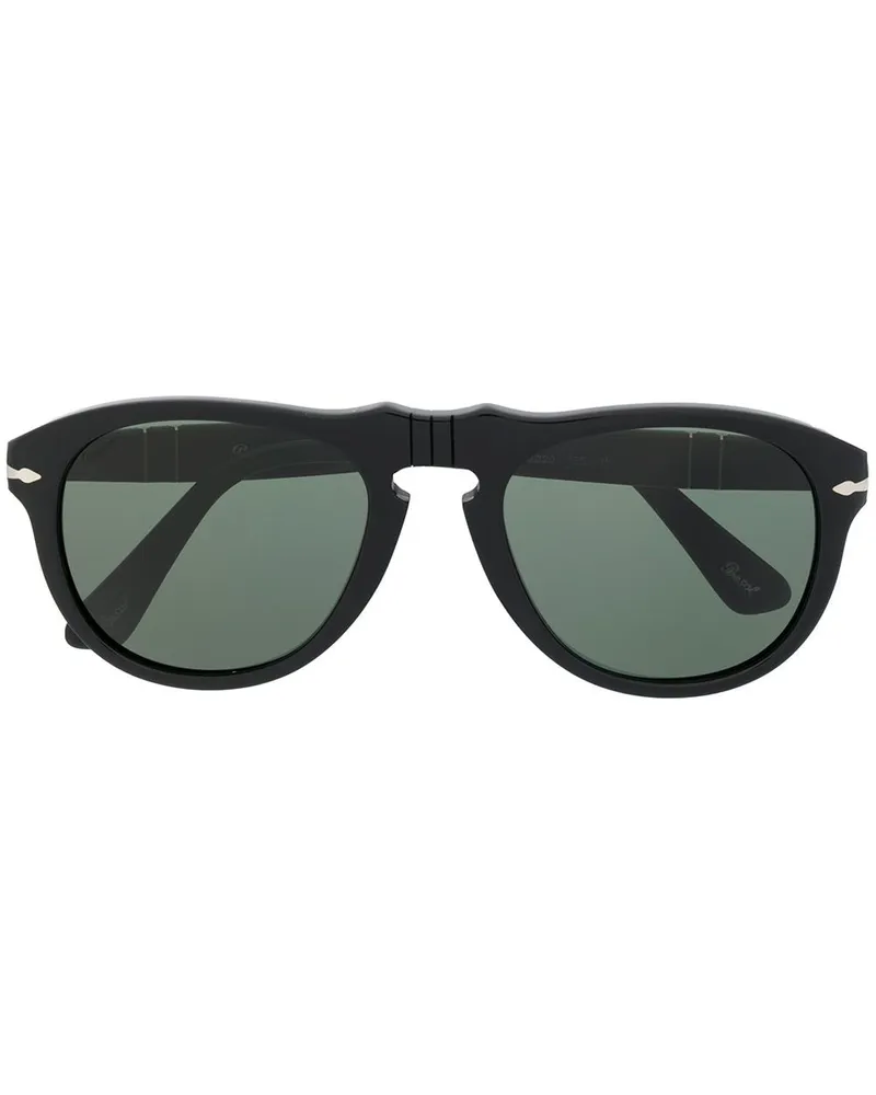 Persol Klassische Pilotenbrille Schwarz