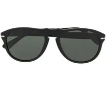 Klassische Pilotenbrille - Schwarz