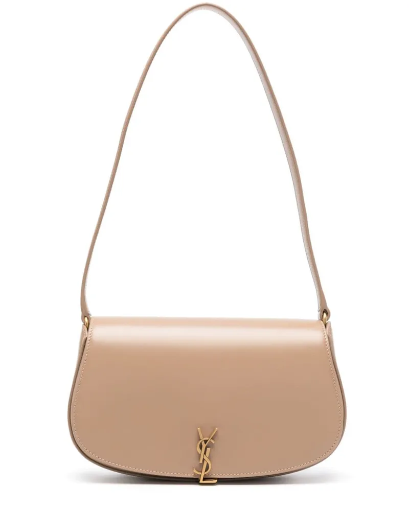 Saint Laurent Mini Voltaire Schultertasche - Nude Nude