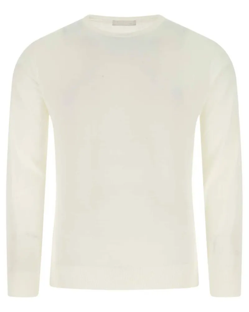 Prada Pullover mit Rundhalsausschnitt - Weiß Weiß